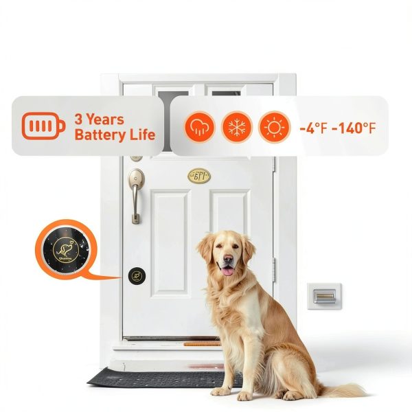 ChunHee Dog Doorbell Touch Sensitive Potty Training Pet-7