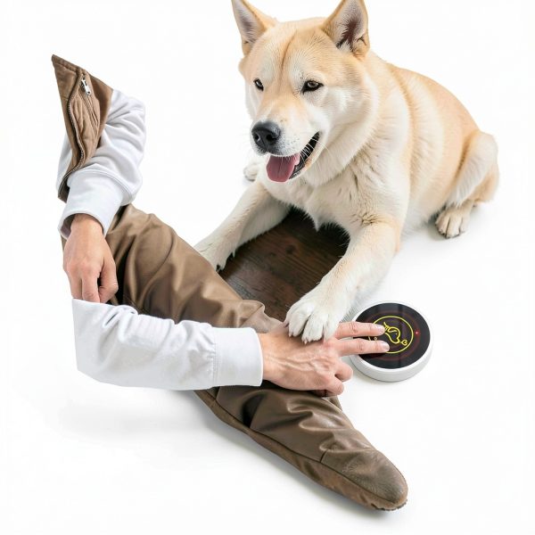 ChunHee Dog Doorbell Touch Sensitive Potty Training Pet-4