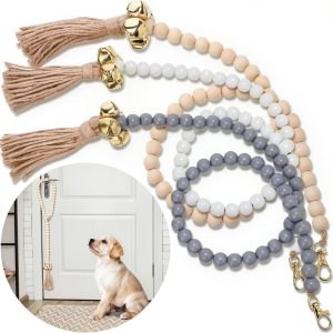 Patelai Dog Doorbell Adjustable Length Pleasant Sound-0