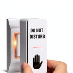 WeddingSteps Doorbell Cover No Ringing Acrylic Do Not-0