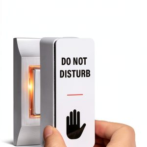 WeddingSteps Doorbell Cover No Ringing Acrylic Do Not-0
