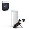 Evernary Dog Doorbell Wireless Pet Training Button Black-1