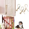 Jexine Dog Doorbell Potty Training Bell Metal Bells-5