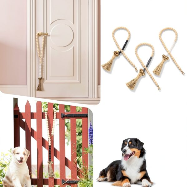 Jexine Dog Doorbell Potty Training Bell Metal Bells-5