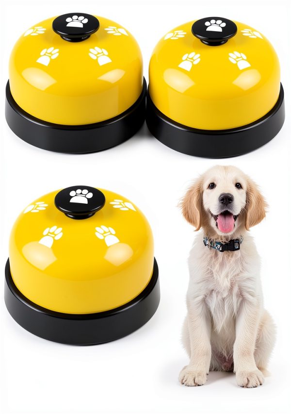Lcckyeng Dog Doorbell 3 Pack Metal Rustproof Potty Training-0