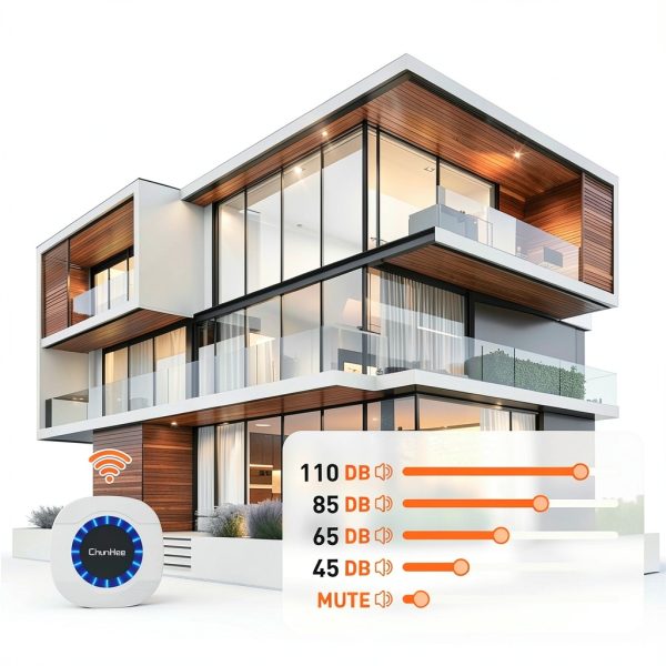 ChunHee Dog Doorbell Touch Sensitive Potty Training Pet-8