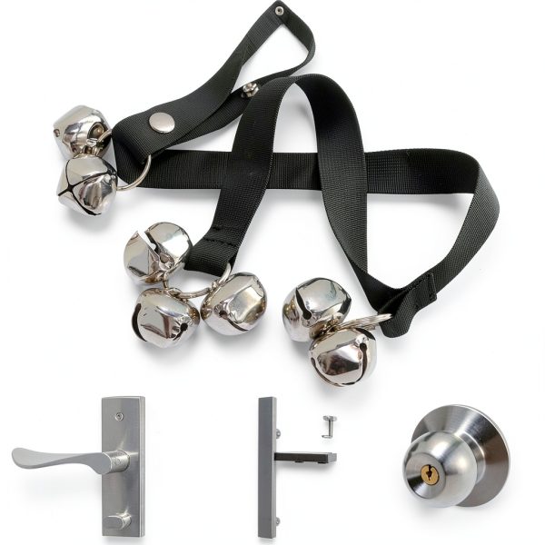 Fosiweelo Dog Doorbell Training Device Adjustable Pet Bell-3