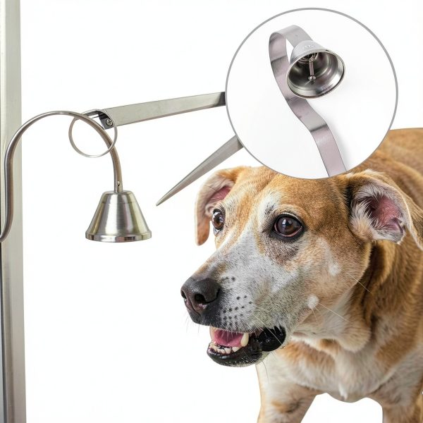 Mighty Paw Tinkle Bell Dog Doorbell Loud Audible Pet-3