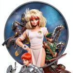 Black Magic Manga Dark Horse Science Fiction Art Book-0