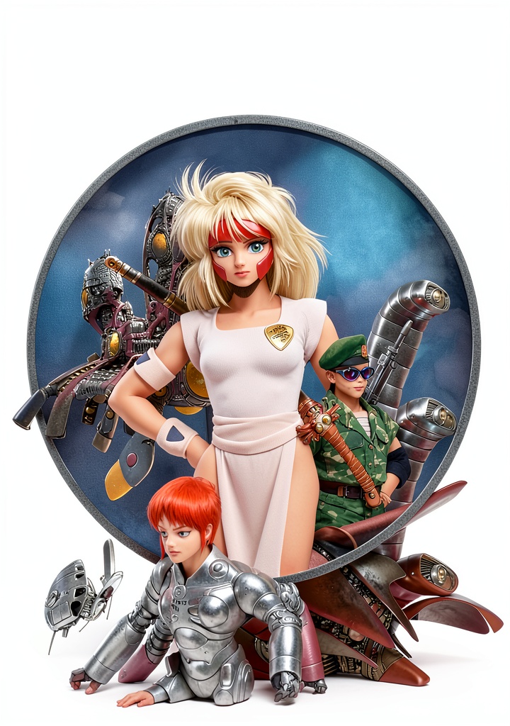 Black Magic Manga Dark Horse Science Fiction Art Book open on tablet showing detailed mecha artwork