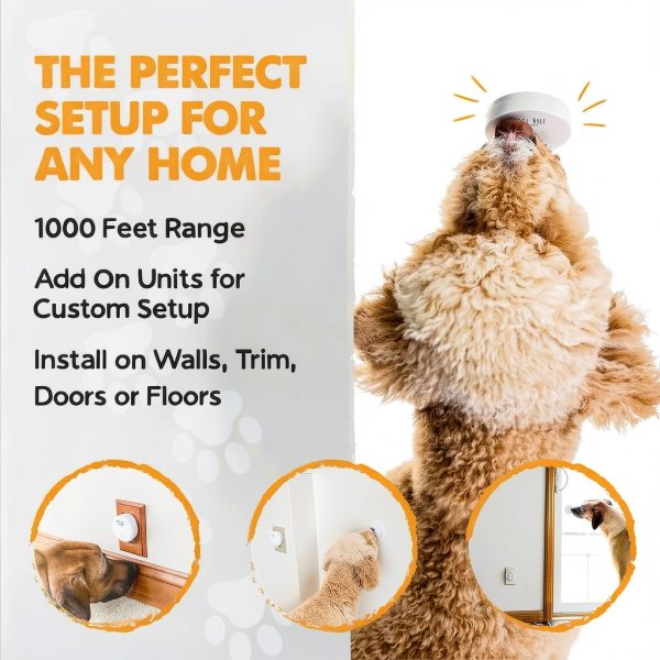Mighty Paw Smart Bell Dog Doorbell Potty Training Tool-6