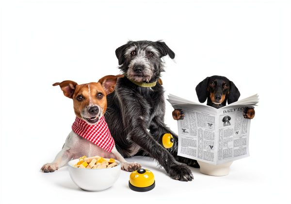 Lcckyeng Dog Doorbell 3 Pack Metal Rustproof Potty Training-2