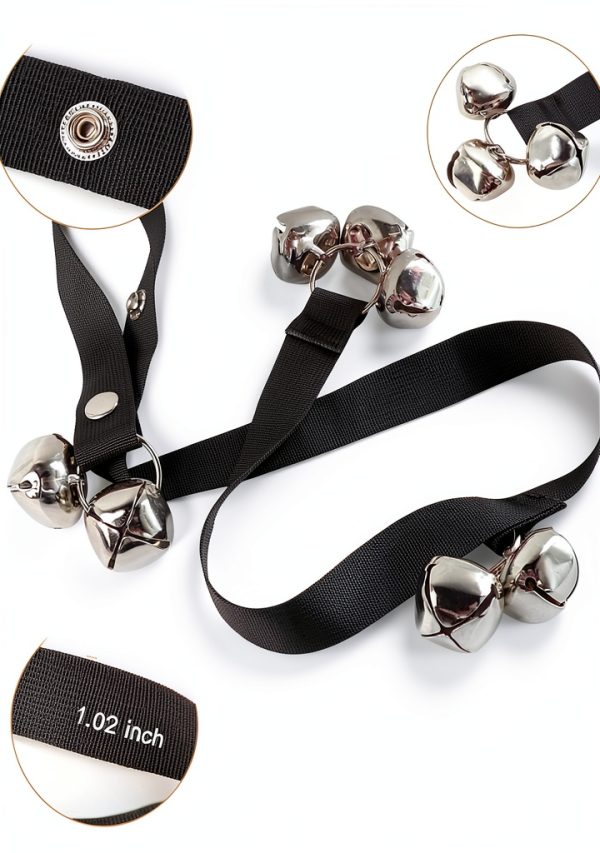 Fosiweelo Dog Doorbell Training Device Adjustable Pet Bell-2