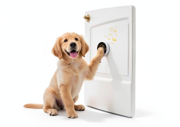 ChunHee Dog Doorbell Touch Sensitive Potty Training Pet-2
