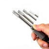 Electronics Screwdriver Set with Telescopic Aluminum Handle and 23 Alloy S2 Screwdriver Bits for Computer Smartphone Watches and other Small Tablets-2