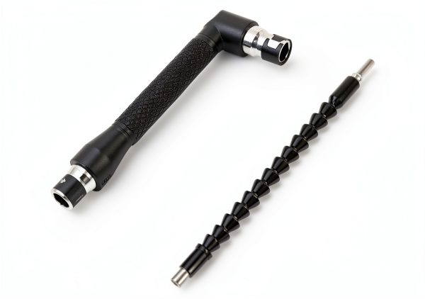 Flexible Screwdriver Bit Extension Kit with 90° Angled Bits by FOUUA-5