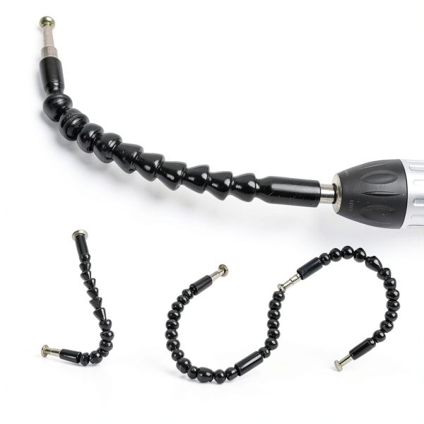 Flexible Screwdriver Bit Extension Kit with 90° Angled Bits by FOUUA-2