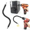 6 Pack Flexible Drill Bit Extension, 11.6 inch Superbit Screwdriver Flexible, Bendable Flexible Drill Bit Extension, Super Bit Flexible Shaft Extension Bits-2