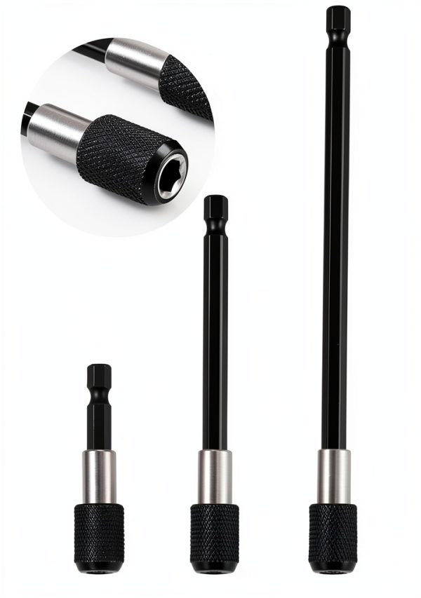 1/4’’ Drill Bit Extension Set Cozihom Shaft & Magnetic Bit Holder-6