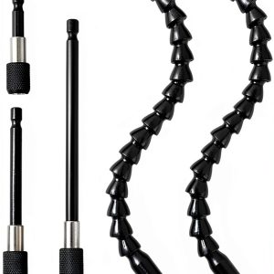 1/4’’ Drill Bit Extension Set Cozihom Shaft & Magnetic Bit Holder-0