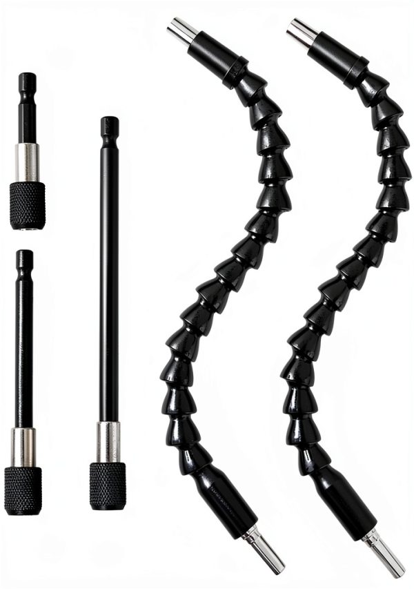 1/4’’ Drill Bit Extension Set Cozihom Shaft & Magnetic Bit Holder-0