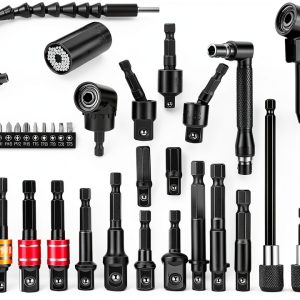 Flexible Drill Bit Extension Set 32‑pcs Reginary Hex-0
