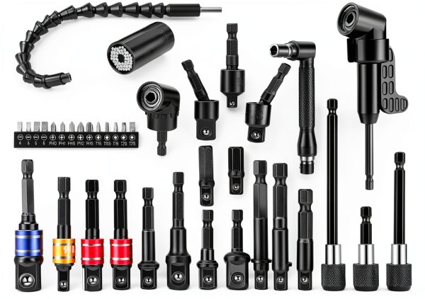 Flexible Drill Bit Extension Set 32‑pcs Reginary Hex-0
