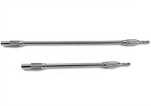 QWORK Flexible Extension Drill Bit Holder 7.9" & 11.8" Hex Shank 2Pack-5