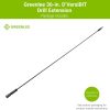 Greenlee 921-36 3/16" x 36" Flexible Drill Extension for Tight Spaces-6