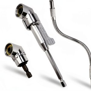 Right Angle Drill Attachment 105° Kit by Egaageoi 3-in-1 Extension-0