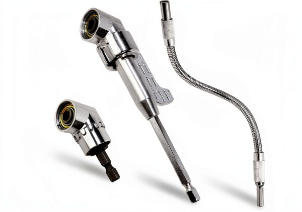 Right Angle Drill Attachment 105° Kit by Egaageoi 3-in-1 Extension-0